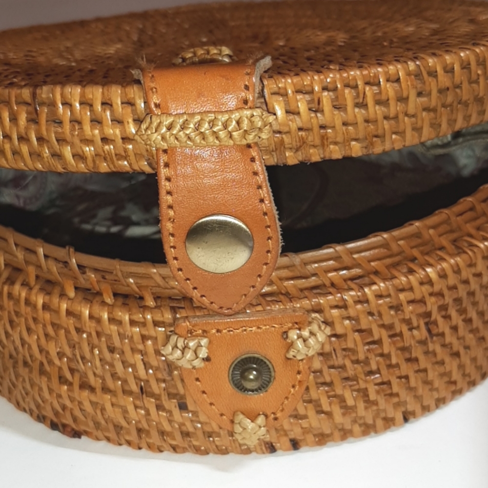 BOHO RATTAN SHOULDER BAG - Picture 8 of 8